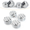 Harley Twin Cam 4 x Chrome Head Bolt Cover Caps (1999-2023)