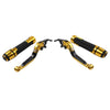 Kawasaki ZX1400 Gold Extendable Brake Clutch Levers & Handlebar Grips (2006-2023)