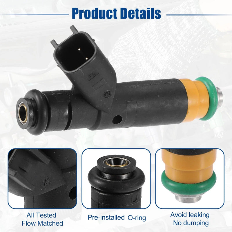Ford F-150 XL XLT 4.2L V6 6 Pcs Fuel Injector Nozzle (2002-2003)