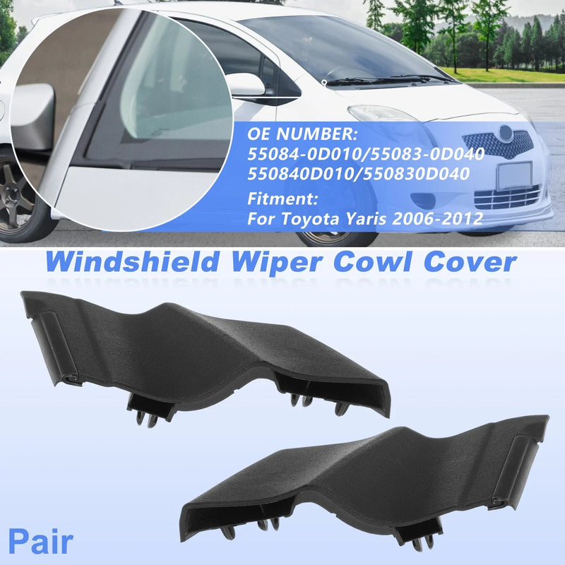 Toyota Yaris Windshield Cowl Replacement (2006–2012)