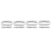 99-06 Chevy Silverado GMC Sierra 1500 8x Chrome Door Handle Covers
