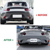 Mazda MX-5 Miata ND Rear Bumper Diffuser Lip Cover (2016-2025)