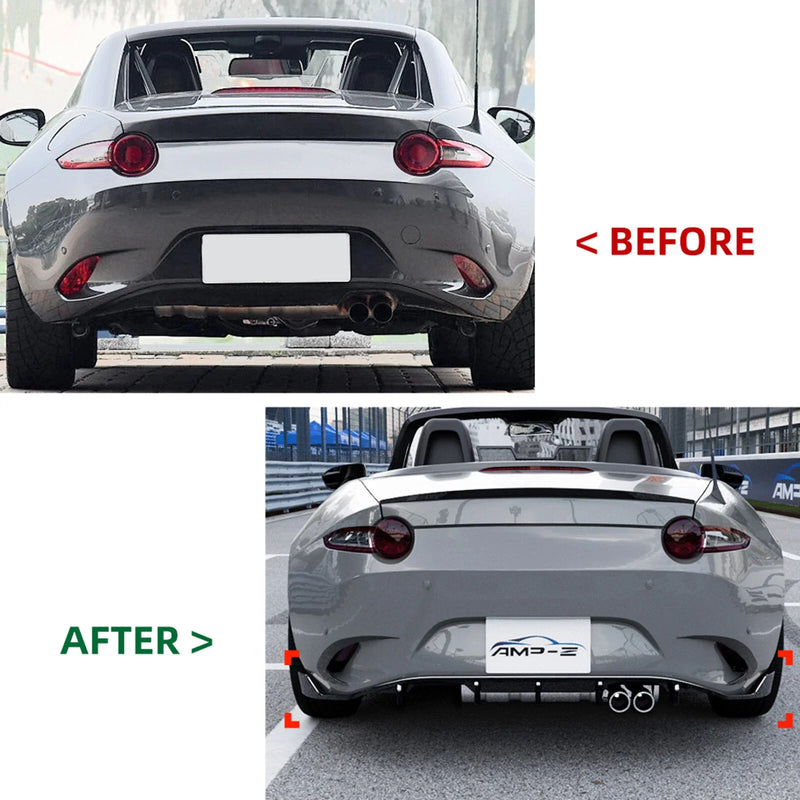 Mazda MX-5 Miata ND Rear Bumper Diffuser Lip Cover (2016-2025)