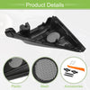 Honda Accord (2018-2022) Black A Pillar Door Tweeter Speaker Cover Trim