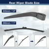 Volvo V40 Rear Wiper Blade Arm Set 290mm (2012-2019)