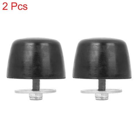 Jeep Wrangler 2 x Black Rubber Bumper Cushions (2002-2006)