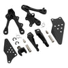 Kawasaki Ninja ZX6R Front Footpegs Peg Footrest Bracket (2009 - 2018)