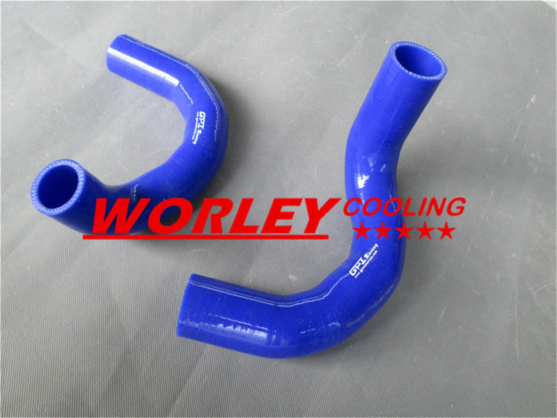Holden EJ / EH 179 2.9L L6 Aluminum Radiator & Blue Silicone Hose (1962-1965)