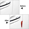 Carbon Fiber Red Universal Door Edge Guards Trim (Fits Most Vehicles)