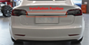 Tesla Model 3 Black Titanium Rear Trunk Lid Frame Cover Trim (2018-2023)