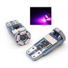 Car 8x T10 4014 15SMD Violet LED Dome Map Bulbs