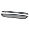 Mini Cooper R50 R53 Carbon Fiber Car Front Grill Air Outlet Net Bumper fit