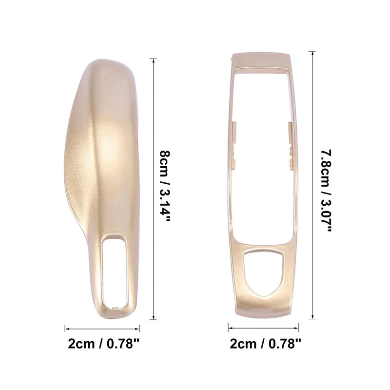 Porsche Cayenne Panamera 1 Set Gold Car Remote Key Cover Fob Case