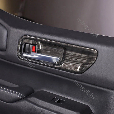 Toyota Prado Land Cruiser Inner Door Handle Bowl Cover Wood (2024–2025)