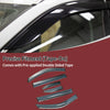 Toyota Highlander 2014-2019 Side Vent Visors Black 1 Set Window Deflectors