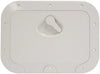 Caravan RV Access Hatch Recessed Handle White Nuova Rade 375x275mm