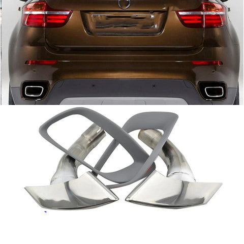 BMW E71 X6 Exhaust Tips (2008-2014)