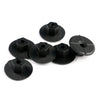 Mercedes W201 Pack of 10 Black Liner Plastic Nuts (1982–1993)