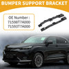 Honda HR-V 2016-2018 Rear Bumper Support Bracket (2 x Black)