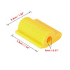 2 x Universal Yellow Gear Shift Shifter Protector Cover Anti Slip Motorcycle