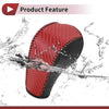 Ford Edge 2011-2014 - Red Faux Leather Car Gear Shift Knob Cover (2011-2014)