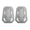 Triumph Scrambler Tiger Enlarge Foot Pegs 2 x Silver (2017-2023)
