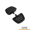 Harley Breakout CVO Pro Street FXSE Black Rear Foot Pegs Set (2016-2017)
