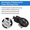 Jeep Commander Power Steering Pump w/ Pulley & Reservoir (2006-2010)