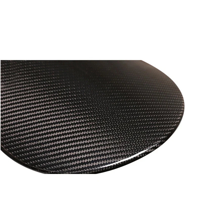 Toyota GR Supra A90 2021-2023 Gloss DRY Carbon Fiber Fuel Gas Cap Cover Trim