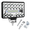 12V–24V Vehicles Rectangular LED Headlights