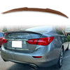 Infiniti Q50 Sedan 2014-2024 Dark Brown M CAS ABS Boot Spoiler