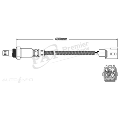 Toyota Hilux GGN15 GGN25 V6 4.0L 1GR 2005~2015 Pre Cat Oxygen O2 Sensor