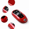 Buick GL8 Red Carbon Fiber Key Cover Case (2016-2023)