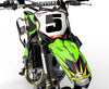Kawasaki KX 250 RYTHM Style Decals Sticker Kit (1999-2002)