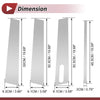 Ford Explorer (2002-2010) Silver Tone 7 x Door Pillar Window Trim