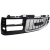 Grille Assy Black with Chrome Center For 94-98 GMC C1500