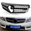 Mercedes Benz C Class W204 C180 C200 C260 C63 (2007-2014) Chrome Grille