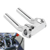 Harley Dyna FXD, Softail, XL883 6.5" Pullback Handlebar Riser Top Clamp