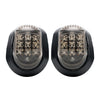 Universal Motorcycle Amber LED Flush Mount Turn Signal Lights