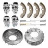 Honda Rubicon TRX500FA Front Brake Drum Wheel Cylinder w/Shoes (2001–2004)
