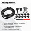 Dodge RAM with 4M Hose 1 Set Front Windshield Washer Nozzle Kit