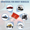 Car Boat Truck SUV Motorcycle Red 25pcs Blade Style Fuses 10A