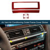 BMW 6 Series E63 E64 Air Vent Outlet Frame Covers Sticker (2003-2010)
