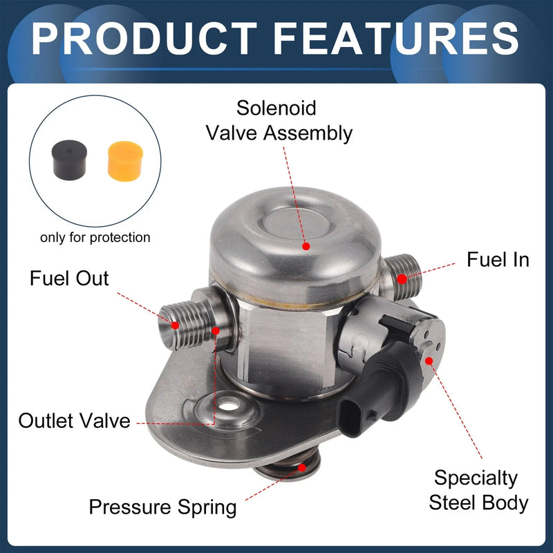 BMW 330e 330i GT xDrive 340i xDrive High Pressure Fuel Pump