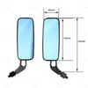 Chopper Cruiser Bobber Cafe Racer 8/10mm Motorcycle Mirrors