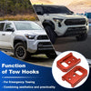 Toyota Tacoma 4Runner Land Cruiser 2024-2026 - Orange Front Tow Hooks