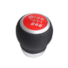 BRZ Manual Gear Shift Knob Red Direct Replacement (2013–2020)