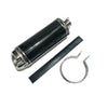 PIT PRO 125cc 140cc Exhaust Pipe + Carbon Fibre Look Muffler System