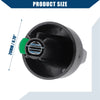Ford E150 E250 (1993-1996) Plastic Black Air Conditioner Switch Knob