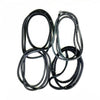Set 4 Door Rubber Seal Strip Fit Toyota Corolla KE30 KE50 TE31 4D SED 1974-79 DE